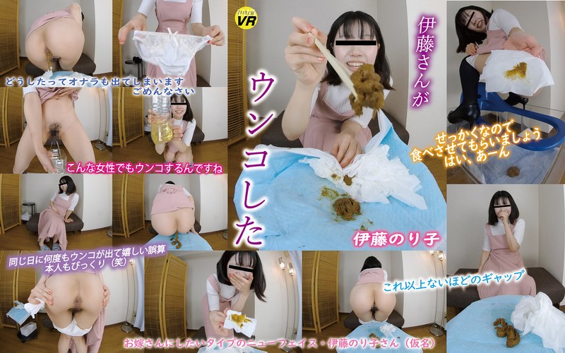 【独占配信】【VR】伊藤さんがウンコした 伊藤のり子（komz00100）レビュー【ハイクオリティVR／1113工房VR】